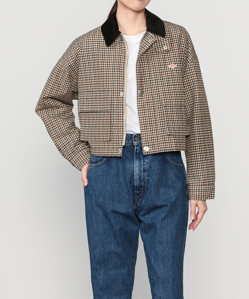 DANTON（ダントン）の「DANTON | 中綿ナイロン ショートジャケット WOMEN（ナイロンジャケット・レディース・ベージュ系その他・38/36）」の17枚目の写真