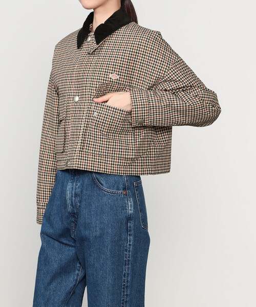 DANTON（ダントン）の「DANTON | 中綿ナイロン ショートジャケット WOMEN（ナイロンジャケット・レディース・ベージュ系その他・38/36）」の18枚目の写真