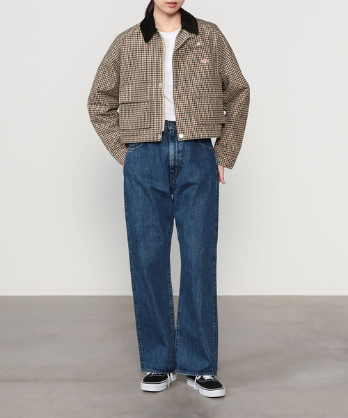 DANTON（ダントン）の「DANTON | 中綿ナイロン ショートジャケット WOMEN（ナイロンジャケット・レディース・ベージュ系その他・38/36）」の19枚目の写真