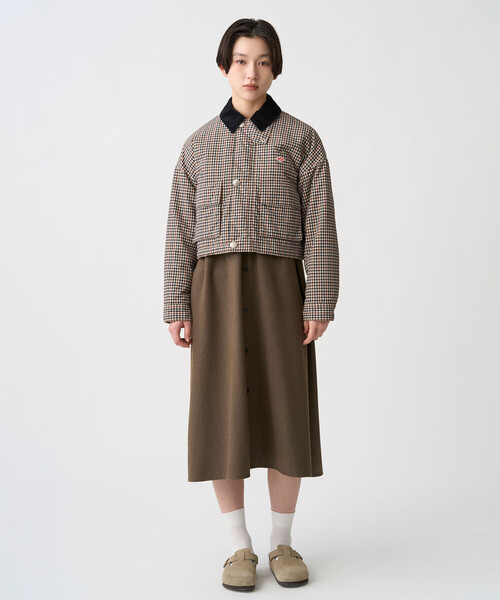 DANTON（ダントン）の「DANTON | 中綿ナイロン ショートジャケット WOMEN（ナイロンジャケット・レディース・ベージュ系その他・38/36）」の22枚目の写真