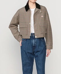 DANTON | 中綿ナイロン ショートジャケット WOMEN