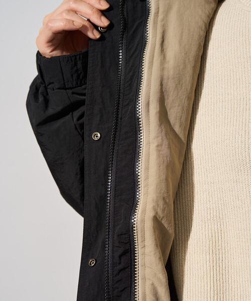 FREAK'S STORE(フリークスストア)の「限定展開 FREAK'S STORE OUTDOORS 4WAY ボアブルゾン(その他アウター・レディース・ネイビー/ブラウン/ベージュ/ブラック/オリーブ・フリ-)」の22枚目の写真