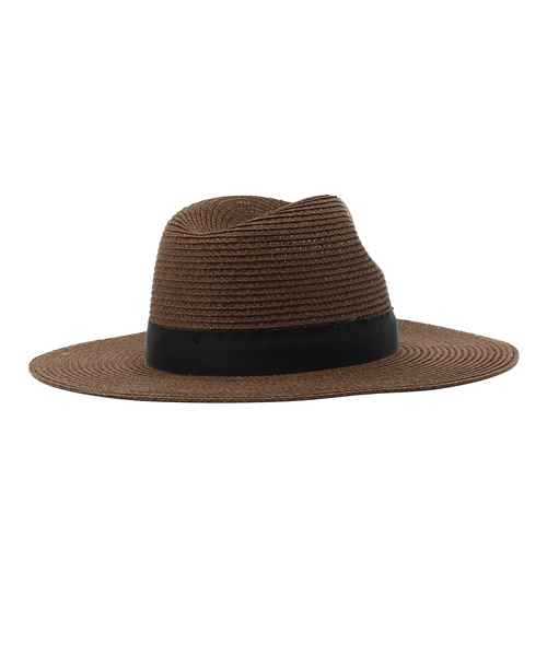 WEGO（ウィゴー）の「WEGO/ツバ広ペーパーハット（ハット・レディース・ブラウン/ホワイト/ブラック/ナチュラル/ベージュ・FREE）」の7枚目の写真