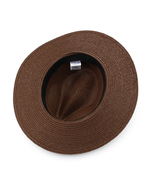 WEGO（ウィゴー）の「WEGO/ツバ広ペーパーハット（ハット・レディース・ブラウン/ホワイト/ブラック/ナチュラル/ベージュ・FREE）」の8枚目の写真