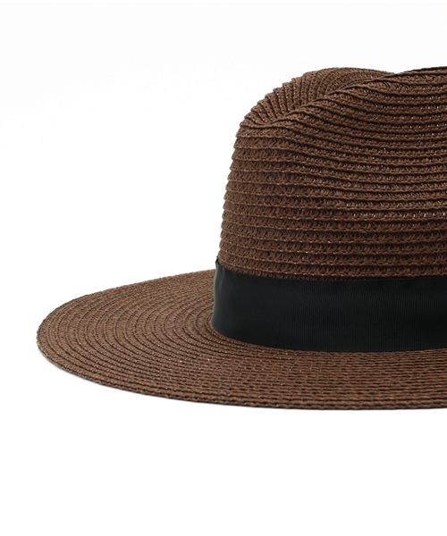 WEGO（ウィゴー）の「WEGO/ツバ広ペーパーハット（ハット・レディース・ブラウン/ホワイト/ブラック/ナチュラル/ベージュ・FREE）」の9枚目の写真