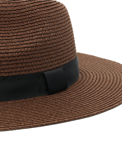 WEGO（ウィゴー）の「WEGO/ツバ広ペーパーハット（ハット・レディース・ブラウン/ホワイト/ブラック/ナチュラル/ベージュ・FREE）」の10枚目の写真