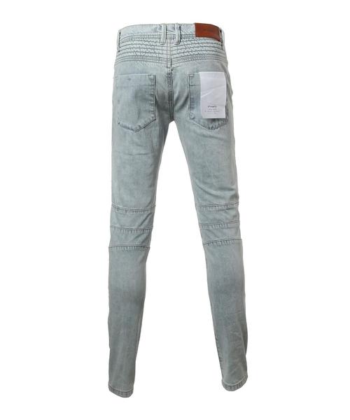 STAMPD（スタンプド）の「STAMPD(スタンプド) REPAIRED DENIM（デニムパンツ・メンズ・ライトブルー・30inch/28inch）」の7枚目の写真