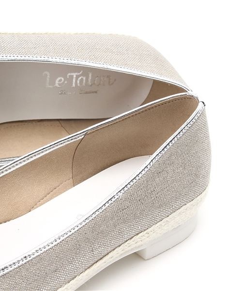 LE TALON(ルタロン)の「ジュートリネンオペラ◆(その他シューズ・レディース・ホワイト/シルバー/カーキ/イエロー・37.5/36/37/38/36.5/35.5/34.5/38.5/35)」の9枚目の写真