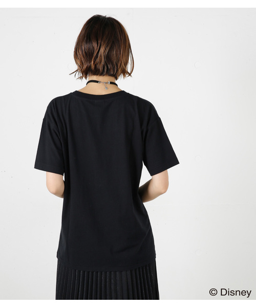 MOUSSY（マウジー）の「【ZOZOTOWN先行】WONDERLAND TSJ（Tシャツ/カットソー・レディース・ホワイト/ブラック・FREE）」の5枚目の写真