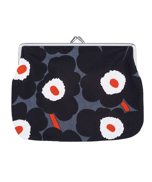 marimekko（マリメッコ）の「MINI UNIKKO/PUOLIKAS KUKKARO（ポーチ・レディース・レッド/グレー/オリーブ/ブラック/ブラック系その他/ホワイト系その他/ワインレッド/レッド系その他/ピンク系その他/グリーン系その他/イエロー/ワイン/その他1/ブラック×グレー/ライトイエロー/イエロー系その他・FREE）」の4枚目の写真