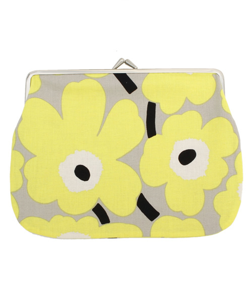marimekko（マリメッコ）の「MINI UNIKKO/PUOLIKAS KUKKARO（ポーチ・レディース・レッド/グレー/オリーブ/ブラック/ブラック系その他/ホワイト系その他/ワインレッド/レッド系その他/ピンク系その他/グリーン系その他/イエロー/ワイン/その他1/ブラック×グレー/ライトイエロー/イエロー系その他・FREE）」の10枚目の写真