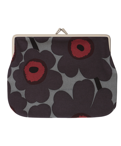 marimekko（マリメッコ）の「MINI UNIKKO/PUOLIKAS KUKKARO（ポーチ・レディース・レッド/グレー/オリーブ/ブラック/ブラック系その他/ホワイト系その他/ワインレッド/レッド系その他/ピンク系その他/グリーン系その他/イエロー/ワイン/その他1/ブラック×グレー/ライトイエロー/イエロー系その他・FREE）」の6枚目の写真