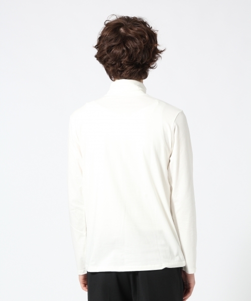 HARE（ハレ）の「ベアテンタートルカットソー(HARE)（Tシャツ/カットソー・メンズ・オフホワイト/グレー/ブラック・SMALL/MEDIUM）」の7枚目の写真