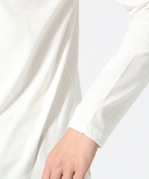 HARE（ハレ）の「ベアテンタートルカットソー(HARE)（Tシャツ/カットソー・メンズ・オフホワイト/グレー/ブラック・SMALL/MEDIUM）」の11枚目の写真