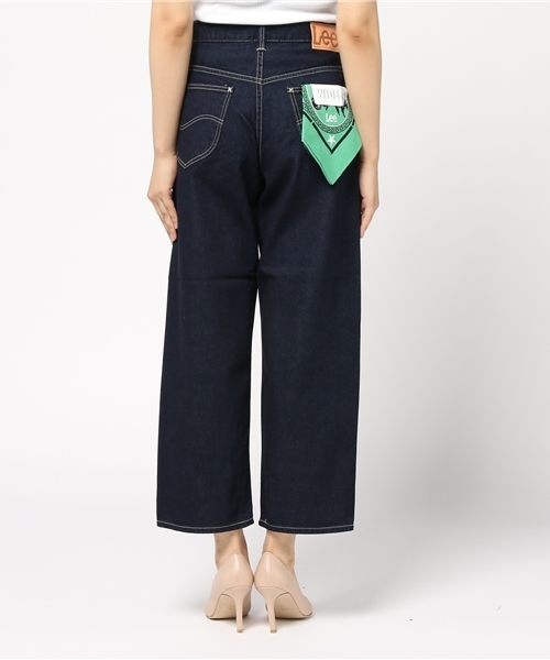 Lee（リー）の「Lee (リー)   WIDE PANTS  ワイドパンツ（デニムパンツ・レディース・ワンウォッシュ・SMALL/MEDIUM/X-SMALL/XX-SMALL）」の10枚目の写真