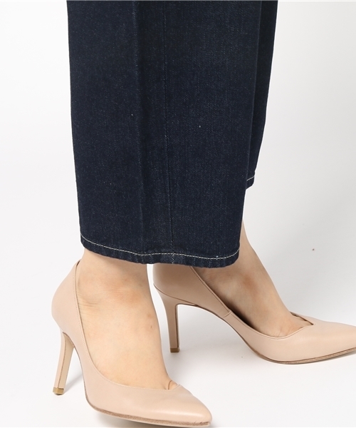 Lee（リー）の「Lee (リー)   WIDE PANTS  ワイドパンツ（デニムパンツ・レディース・ワンウォッシュ・SMALL/MEDIUM/X-SMALL/XX-SMALL）」の3枚目の写真