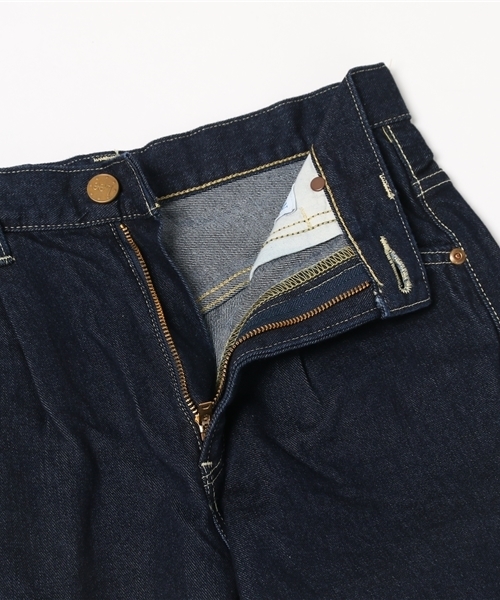 Lee（リー）の「Lee (リー)   WIDE PANTS  ワイドパンツ（デニムパンツ・レディース・ワンウォッシュ・SMALL/MEDIUM/X-SMALL/XX-SMALL）」の4枚目の写真