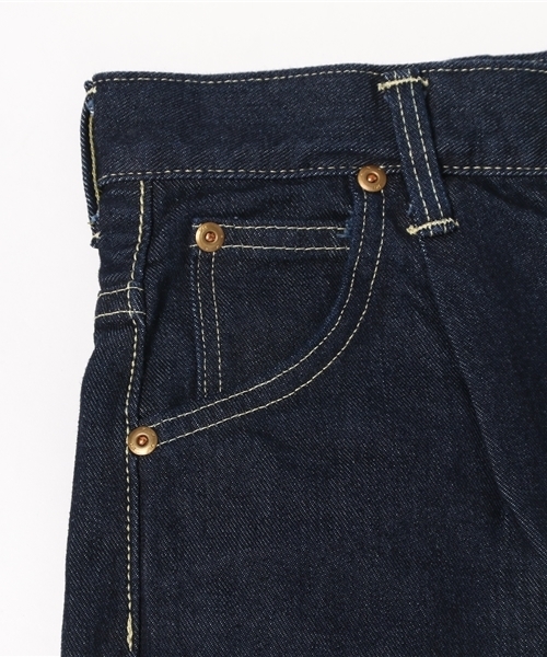 Lee（リー）の「Lee (リー)   WIDE PANTS  ワイドパンツ（デニムパンツ・レディース・ワンウォッシュ・SMALL/MEDIUM/X-SMALL/XX-SMALL）」の5枚目の写真