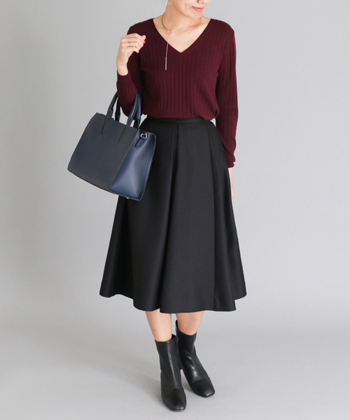 RODE SKO（ロデスコ）の「RODE SKO PILAR スクエアトゥショートブーツ（ブーツ・レディース・キャメル/ブラック・36/38/37）」の5枚目の写真