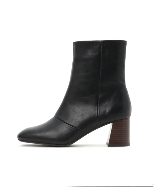RODE SKO（ロデスコ）の「RODE SKO PILAR スクエアトゥショートブーツ（ブーツ・レディース・キャメル/ブラック・36/38/37）」の10枚目の写真
