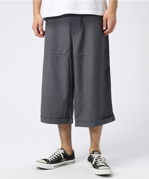 rovtski(ロフトスキー)の「rovtski 【トレンドのワイドパンツ】 TRガウチョパンツ(その他パンツ・メンズ・ガンメタ/ブラック/グレー系その他・MEDIUM/LARGE)」の14枚目の写真