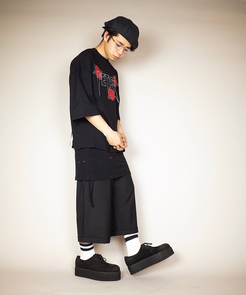 rovtski(ロフトスキー)の「rovtski 【トレンドのワイドパンツ】 TRガウチョパンツ(その他パンツ・メンズ・ガンメタ/ブラック/グレー系その他・MEDIUM/LARGE)」の18枚目の写真