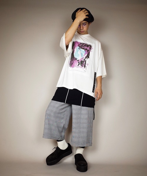 rovtski(ロフトスキー)の「rovtski 【トレンドのワイドパンツ】 TRガウチョパンツ(その他パンツ・メンズ・ガンメタ/ブラック/グレー系その他・MEDIUM/LARGE)」の22枚目の写真