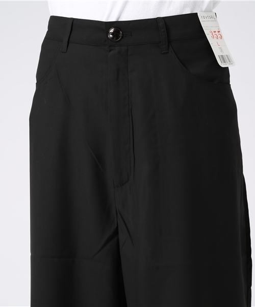 rovtski(ロフトスキー)の「rovtski 【トレンドのワイドパンツ】 TRガウチョパンツ(その他パンツ・メンズ・ガンメタ/ブラック/グレー系その他・MEDIUM/LARGE)」の7枚目の写真