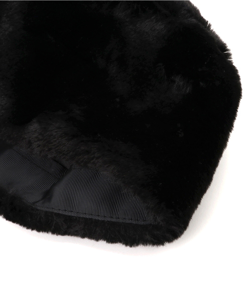 GLOBAL WORK（グローバルワーク）の「【キッズ】ロシアンハット/732921（ハット・キッズ・ベージュ/ブラック・FREE）」の6枚目の写真