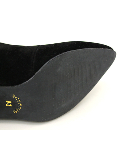 SESTO（セスト）の「美脚ポインテッドトゥのスリムショートブーツ（ブーツ・レディース・ベージュ系その他/ブラウン系その他/ブラック系その他2/ブラック×シルバー/ブラック系その他3/ブラック系その他・3L/LL/S/L/M）」の14枚目の写真