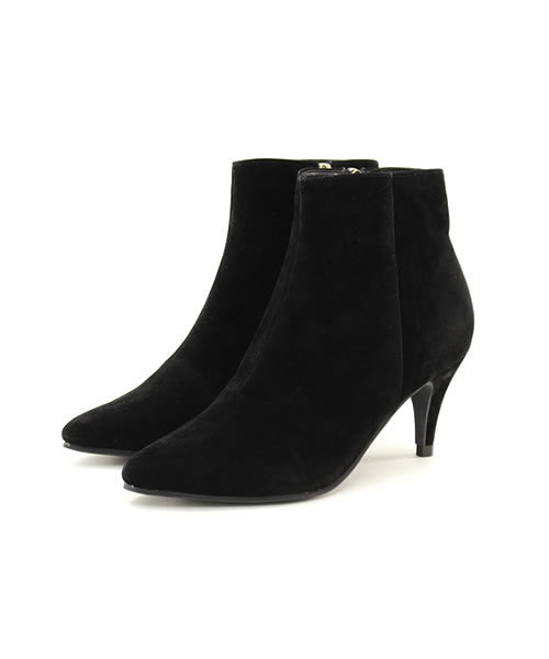 SESTO（セスト）の「美脚ポインテッドトゥのスリムショートブーツ（ブーツ・レディース・ベージュ系その他/ブラウン系その他/ブラック系その他2/ブラック×シルバー/ブラック系その他3/ブラック系その他・3L/LL/S/L/M）」の15枚目の写真