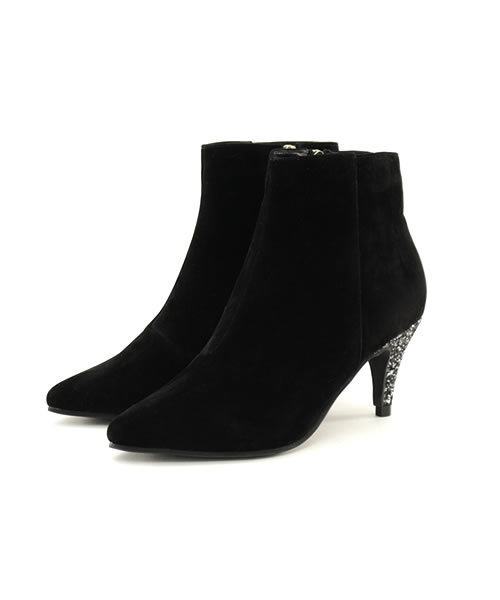 SESTO（セスト）の「美脚ポインテッドトゥのスリムショートブーツ（ブーツ・レディース・ベージュ系その他/ブラウン系その他/ブラック系その他2/ブラック×シルバー/ブラック系その他3/ブラック系その他・3L/LL/S/L/M）」の16枚目の写真