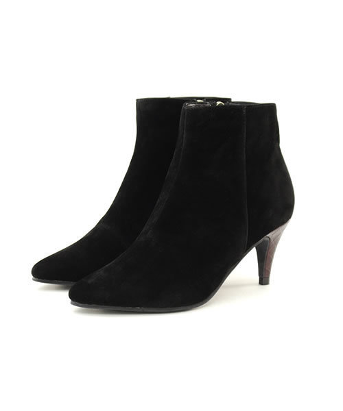 SESTO（セスト）の「美脚ポインテッドトゥのスリムショートブーツ（ブーツ・レディース・ベージュ系その他/ブラウン系その他/ブラック系その他2/ブラック×シルバー/ブラック系その他3/ブラック系その他・3L/LL/S/L/M）」の8枚目の写真