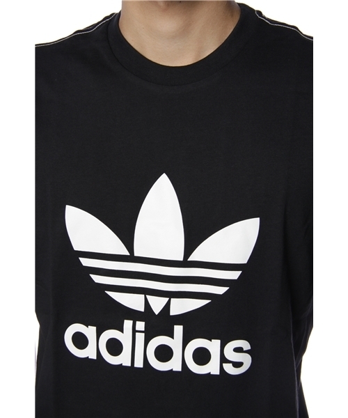 adidas Originals（アディダスオリジナルス）の「TREFOIL TEE（Tシャツ/カットソー・メンズ・ホワイト/ブラック/ネイビー/レッド・MEDIUM/LARGE/X-LARGE）」の7枚目の写真