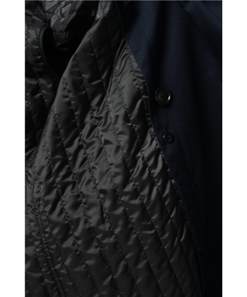 green label relaxing(グリーンレーベルリラクシング)の「CTN/GABA WASHED トレンチコート(トレンチコート・メンズ・オリーブ/ネイビー・SMALL/MEDIUM/LARGE)」の3枚目の写真