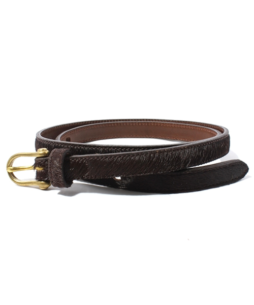 BEAMS BOY（ビームスボーイ）の「BEAMS BOY / 15㎜ HAIR BELT（ベルト・レディース・ダークブラウン/レッド/ネイビー/その他1・ONE SIZE）」の2枚目の写真