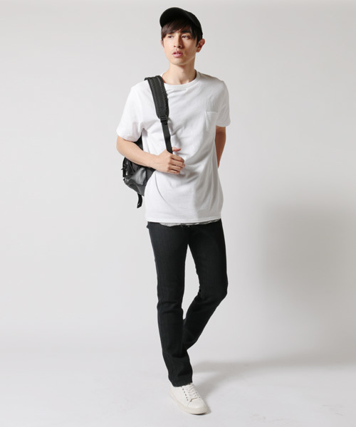 THE CASUAL（カジュアル）の「綿麻ストレッチ5Pデニムパンツ（デニムパンツ・メンズ・インディゴブルー/ブルー系その他/ホワイト/アッシュグレー/ブラック/ブルー・M/L/S/XL）」の17枚目の写真