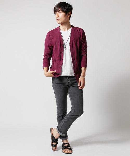 THE CASUAL（カジュアル）の「綿麻ストレッチ5Pデニムパンツ（デニムパンツ・メンズ・インディゴブルー/ブルー系その他/ホワイト/アッシュグレー/ブラック/ブルー・M/L/S/XL）」の18枚目の写真