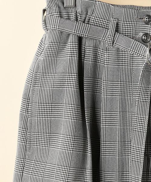 coen(コーエン)の「【『LEE』11月号掲載】グレンチェックミドルスカート(スカート・レディース・ブラウン/ブラック・MEDIUM/LARGE)」の12枚目の写真