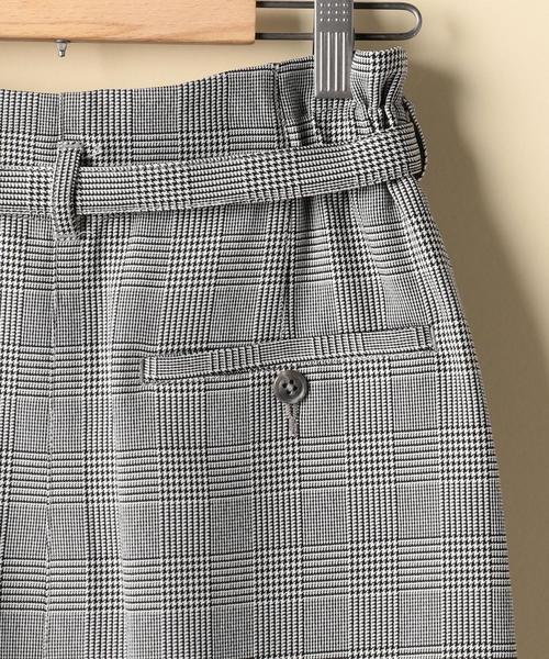 coen(コーエン)の「【『LEE』11月号掲載】グレンチェックミドルスカート(スカート・レディース・ブラウン/ブラック・MEDIUM/LARGE)」の13枚目の写真