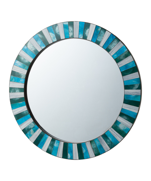 Francfranc（フランフラン）の「オルター ウォールミラー S ブルー（ミラー）」 WEAR