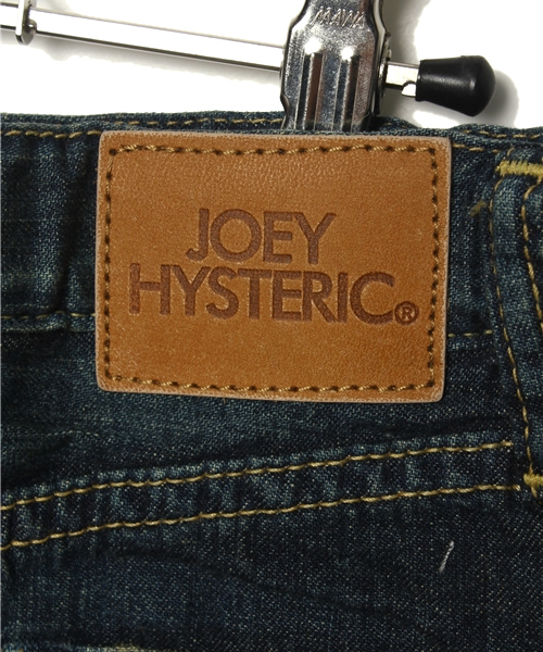 JOEY HYSTERIC（ジョーイヒステリック）の「RB加工COASTERS pt デニムレイヤードフレアSK（デニムスカート・キッズ・インディゴブルー・SMALL/MEDIUM）」の9枚目の写真