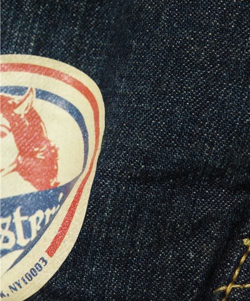 JOEY HYSTERIC（ジョーイヒステリック）の「RB加工COASTERS pt デニムレイヤードフレアSK（デニムスカート・キッズ・インディゴブルー・SMALL/MEDIUM）」の10枚目の写真