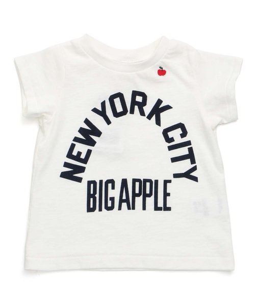 BREEZE(ブリーズ)の「リンゴ刺繍Tシャツ(Tシャツ/カットソー・キッズ・オフホワイト/ラベンダー・100/110/120/130/140/80/90)」の10枚目の写真