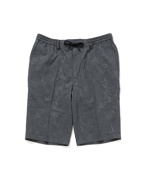 CUSTOM CULTURE（カスタムカルチャー）の「【CUSTOM CULTURE】　イージーショーツ　ハイビスカス・エンボス（その他パンツ・メンズ・ブラック/ネイビー/グレー/ベージュ・2/3/4）」の11枚目の写真