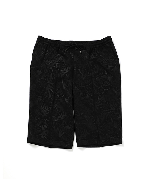 CUSTOM CULTURE（カスタムカルチャー）の「【CUSTOM CULTURE】　イージーショーツ　ハイビスカス・エンボス（その他パンツ・メンズ・ブラック/ネイビー/グレー/ベージュ・2/3/4）」の13枚目の写真