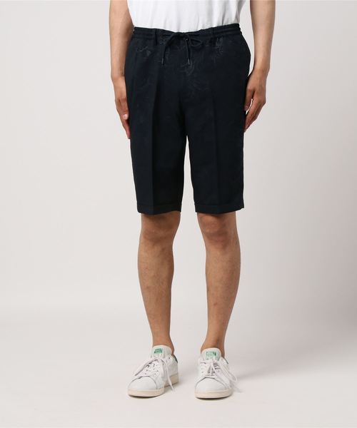 CUSTOM CULTURE（カスタムカルチャー）の「【CUSTOM CULTURE】　イージーショーツ　ハイビスカス・エンボス（その他パンツ・メンズ・ブラック/ネイビー/グレー/ベージュ・2/3/4）」の4枚目の写真