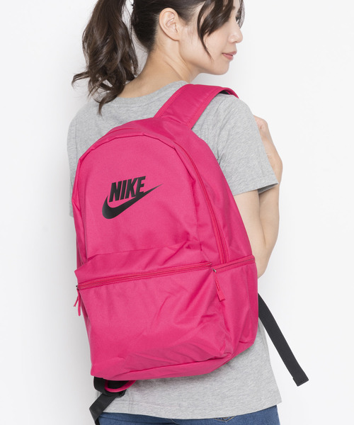 Nike バックパック Amazon.co.jp: [ナイキ] ロゴプリント メッシュ切り替え バック