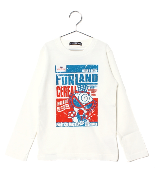HYSTERIC MINI（ヒステリックミニ）の「FUNLAND Smile CEREAL Tシャツ  