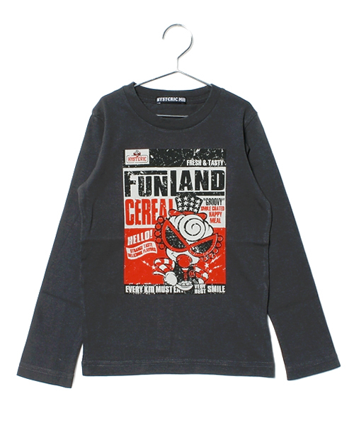 HYSTERIC MINI（ヒステリックミニ）の「FUNLAND Smile CEREAL Tシャツ  